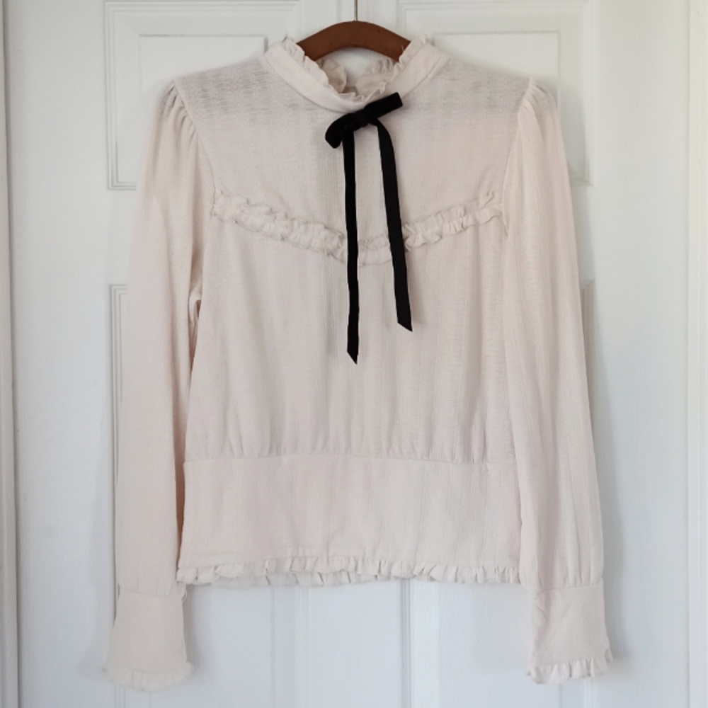 June & Hudson high neck top